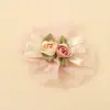 Bebé niña no daña el pelo clip para pelo fetal clip para flequillo patrón multielemento lazo encaje accesorios para el pelo de niños clip para el pelo