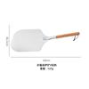 Fábrica de origen Yangjiang en stock Mango de Madera de Goma Aluminio Engrosado Pala para Pizza Pala para Pizza Pala para Pizza Herramienta para Pizza