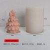 Xinqi Nueva Serie de Árbol de Navidad Vela Aromática Molde de Silicona Regalo de Navidad DIY Herramienta para Moler Piñas En Stock