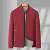 Jaquetas de Primavera 2025 Estilo Novo para Homens de Meia-Idade, Roupas de Exterior Casuais para Homens de 40-50 Anos, Jaquetas Estilo Pai, Atacado