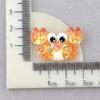 Charms para Zapatos de Cangrejo Estrella de Mar DIY Caballito de Mar Delfín Pinzas de Garra con Forma de Agujero Accesorios para el Cabello Pasador Kit de Materiales DIY Accesorios de Resina Venta al por Mayor