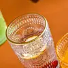 Copo de cerveja retrô estilo japonês copo de vidro de girassol copo de água estilo ins homens e mulheres verão copo de café criativo