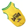 Novo verão pet respirável roupa de basquete roupa de secagem rápida cães de pequeno e médio porte estilo ocidental tendência esportiva fabricantes de roupas para animais de estimação