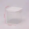 Caixa Strip Quadrada de Plástico para Alimentos, Caixa para Armazenamento de Grãos, Caixa Selada de Plástico, Barril para Liofilizados, Caixa de Armazenamento de Alimentos, Conservação
