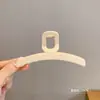 Presilha de Cabelo de Acrílico Tubarão de Verão Inspirada em Celebridades, Presilha de Garra Grande para Mulheres, Acessório de Cabelo para Coque Despojado, Presilha Essencial para Cabelos Grossos