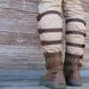 2023 Amazon Transfronterizo Nuevo Medieval Renacentista Europeo Grebas y Cubrepiernas Cosplay Rodilleras de Caballero
