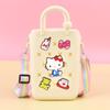 Fabricante Bolso Cruzado de Playa Lindo Bolso de Mano para Niños DIY Bolso de Hombro de Silicona Perforada para Mujeres Almacenamiento Ins Costero Venta al por Mayor