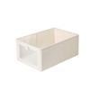 Malla para Ventana Delantera Caja de Almacenamiento de Tablero PP Plegable de Algodón y Lino Cajón de Almacenamiento para Pantalones Lavados Ropa Interior Armario Caja Completa
