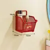 Estante de pared para baño Dopamine, montado en la pared, no requiere taladro, organizador de almacenamiento para lavabo, organizador para baño y cocina