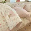 Capa de edredom 100% algodão, peça única, 100% algodão, novo modelo 2026, 150x180x200x230, para cama de solteiro ou casal de dormitório