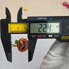 Foto Real Transfronteiriça Halloween Abóbora Brincos Pingente Confortáveis Acessórios Chaveiro Colar de Resina Joias Crânio Estéreo