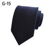 Strength Merchants en stock Suministro Moda Venta Caliente Corbata de Cuadros para Hombre de 8 cm Corbata para Traje de Boda