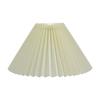 Lámpara de mesa Kd Creativa con Pantalla Plegada de Tela Vintage Coreana Accesorios DIY Concha 24cm Iluminación Candelabro