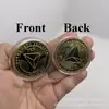 BTC XRP ADA ETH Dogecoin metal nova moeda digital virtual Bitcoin moeda de coleção