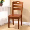 Cadeira com encosto banqueta doméstica cadeira de madeira maciça cadeira de estudante cadeira de escritório cadeira de sala de jantar estilo chinês moderno cadeira de mesa de mahjong