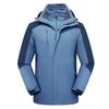 Jaqueta de Outdoor Mesmo Estilo Masculina 3 em 1 Corta-vento Impermeável Respirável Forrada com Fleece Espessada Jaqueta de Montanhismo Feminina Casaco à Prova de Frio