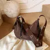 Bolso Bandolera de Moda Retro Francés para Mujer 2025 Otoño Nuevo Estilo Simple y Versátil Casual Hombro Bolso Dumpling