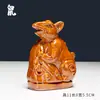 Nuevos Adornos de Cerámica de los Doce Animales del Zodiaco Rata, Buey, Tigre, Conejo, Dragón, Serpiente, Caballo, Oveja, Mono, Gallo, Perro y Cerdo, Decoración para Escritorio de Sala de Estar del Hogar