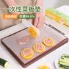 Tapete de tábua de corte descartável Cozinha doméstica cortando carne Tapete de tábua de corte descartável Placa de corte de alimentos suplementar Antiderrapante Antibacteriano Cor