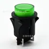 Interruptor de bloqueo automático sin bloqueo arranque con una tecla botón redondo de 25 MM lámpara de cuatro patas 16A/250V/LN-X-PBS3-4