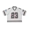 Caja de Ropa para Hombre Jie Zhan Camiseta Estampado Digital Boxy 26 Primavera/Verano Nuevo Transfronterizo Retro Americano Deportivo Malla Transpirable Manga Corta.