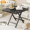 Mesa pequena, mesa de jantar dobrável, adequada para aluguel, portátil para exterior, para montar barracas, para uso doméstico em apartamentos pequenos, mesa de jantar redonda simples