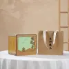 Caja de Regalo para Empaque de Té Verde Medio Libra 0.5 kg Piezas Universal Longjing Maojian Biluochun Caja de Regalo Caja Vacía