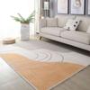 Alfombra de Sala de Estar de Lujo Ligero de Alta Gama Moderna Simple Sofá Mesa de Centro Felpudo Dormitorio Resistente a la Suciedad Resistente al Desgaste Alfombra Imitación Cachemira