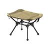 Taburete Portátil Ligero Casual Descanso para el Almuerzo Plegable Aleación de Aluminio Ocio Camping Taburete Plegable Taburete Perezoso Pony