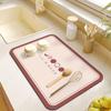 Paño de tecnología de escritorio de cocina de dibujos animados, alfombrilla absorbente para mesa de té, aislamiento térmico, antiescaldaduras, antideslizante, alfombrilla para el hogar resistente a manchas, resistente al desgaste, alfombrilla de drenaje