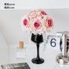 Sala de Transmisión en Vivo al por Mayor Taza de Vino para Cappuccino de Venta Caliente Flor Rosa Flor Artificial Flor Artificial Adornos Decorativos