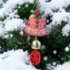 Homem de Gengibre de Natal Sino Pingente Papai Noel Pequeno Enfeite Decoração de Árvore de Natal Pingente de Decoração de Natal