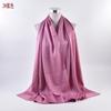 Otoño e Invierno nuevo color puro combinable elegante moda punta cerrada bufanda larga bufanda bufanda en stock al por mayor fábrica Yiwu