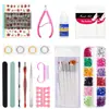 Herramientas de arte para uñas aptas para venta al por mayor juego completo para principiantes de tira pulidora casera esponja tira para contusiones herramientas de pinceles de arte para uñas para generación de cabello