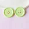 Botón Redondo de Acrílico Lindo Accesorios para el Cabello Funda para Teléfono Móvil Imán para Refrigerador Materiales para Accesorios de Joyería DIY Venta al por Mayor Directamente de Fábrica