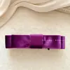 Pinza para el cabello de terciopelo de alta gama coreana con lazo multicapa para coleta, pinza banana hacia abajo, accesorio para el cabello para mujer