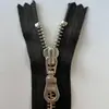 Ykk En Stock No. Cremallera Cerrada de Cobre Blanco Metálico de 5 Cremalleras con 3 Cabezales de Cremallera a Elegir, 15-30cm, Gran Cantidad en Stock