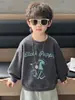 Moletom Infantil 1721 Primavera Novo Estiloso Pulôver Infantil Roupa de Primavera Top Primavera Outono Camisa de Manga Longa Infantil