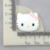 Materiales Bricolaje Hello Kitty Kt Accesorios para el Cabello Pinzas para el Cabello Pegamento Crema Funda para Teléfono Accesorios de Resina Accesorios de Cabeza de Gato Bricolaje Al por Mayor