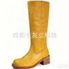 Zapatos de Tacón Súper Alto Estilo Nuevo Invierno 2025 Exportación a Amazon Tacones de Aguja Tallas Europeas y Americanas 40-46X25090013