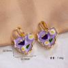 Colgante de flor francesa con diseño de jardín de Monet, disco barroco, hebilla universal, collar de moda