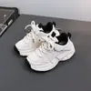 Tênis Esportivo Infantil, Tênis de Corrida da Moda, Sapatos Brancos Versáteis para Meninas para o Dia a Dia, Novos Tênis Estilo Pai para Primavera, Tendência 5344