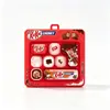 Llavero de Sanrio de dibujos animados de 14 teclas, lindo colgante para mochila, gadget para aliviar el estrés, juguete de descompresión para presionar con los dedos