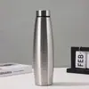 Botella de termo de acero inoxidable con forma de botella de Coca-Cola de una sola capa transfronteriza, boca pequeña, para deportes al aire libre, portátil, venta al por mayor