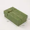 Caja de Regalo Exquisita con Lazo para el Día del Maestro, Caja de Recuerdo para Festividades, Caja de Tapa y Base, Caja de Regalo para el Día de San Valentín al por Mayor