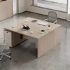 Escritorio de Oficina de Ingeniería, Juego de Escritorio y Silla para Oficina de Administración Financiera, Mesa de Estación de Trabajo para Personal, Escritorio de Oficina Individual para Maestro Supervisor