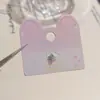 Colección de Pendientes de Hueso de Titanio Estilo Coreano, Pendientes de Lujo Ligero con Lazo para Mujer, Accesorios Sencillos para Orejas con Pasador de Plata S925