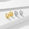 Belleza Borde Plateado Pendientes Elegantes Europeos y Americanos Transfronterizos Nuevos Microincrustados de Zirconia para Mujer con Accesorios para Orejas de Forma C de Gama Alta Clips para Orejas Completamente de Diamante