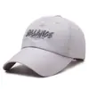 Boné de Beisebol Bordado com Letra Tridimensional Estilo Coreano Secagem Rápida Moda Casual Estilo Americano Versátil Unissex Chapéu de Sol