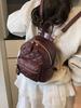 Mochila para Niñas 2026 Nuevo Diseño de Moda Nicho Mini Pequeña Ligera Acolchada Linda Mochila de Compras